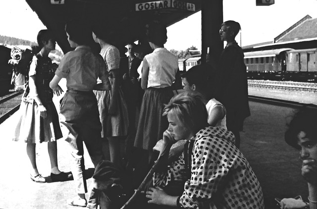 1961 Harz: Bahnhof Goslar
