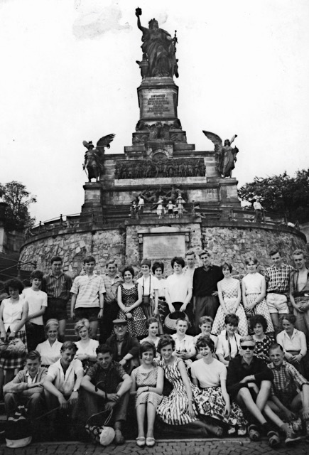 1962 Fahrt an den Rhein: Niederwalddenkmal
