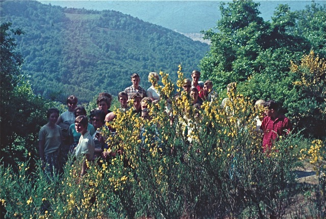 1962 Fahrt an den Rhein: Wanderung von Lorch nach Rüdesheim