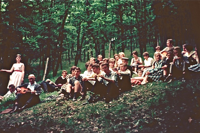 1962 Fahrt an den Rhein: Wanderung von Lorch nach Rüdesheim