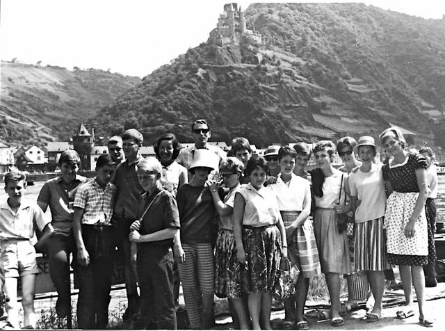 Vor Burg Katz nahe der Loreley