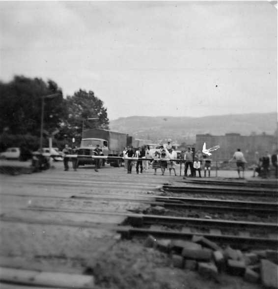 Bahnübergang bei Koblenz