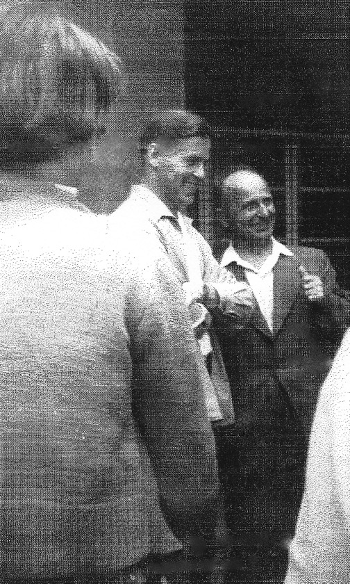 Herr Wormeck (rechts)