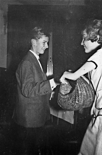 1962 Klassenfest: Manfred und Erika 