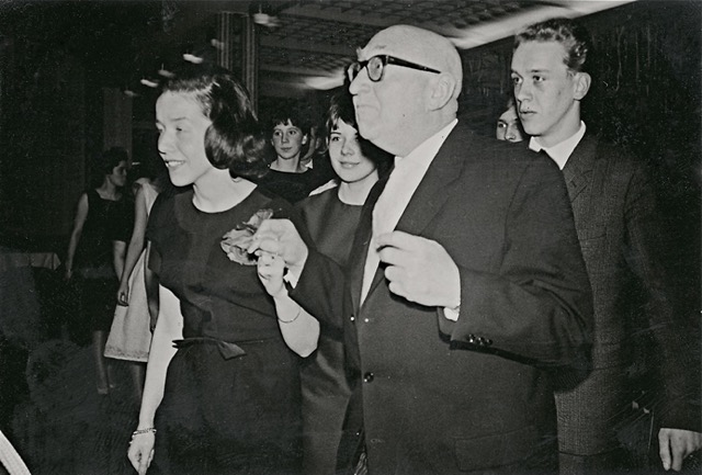 1963 Abschlussfest: Dunkmann, Memming, Karels