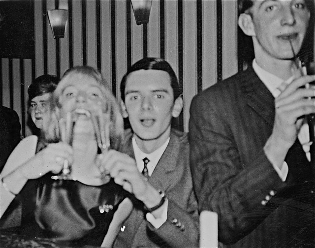 1963 Abschlussfest: Helma, Herbert, Heddo