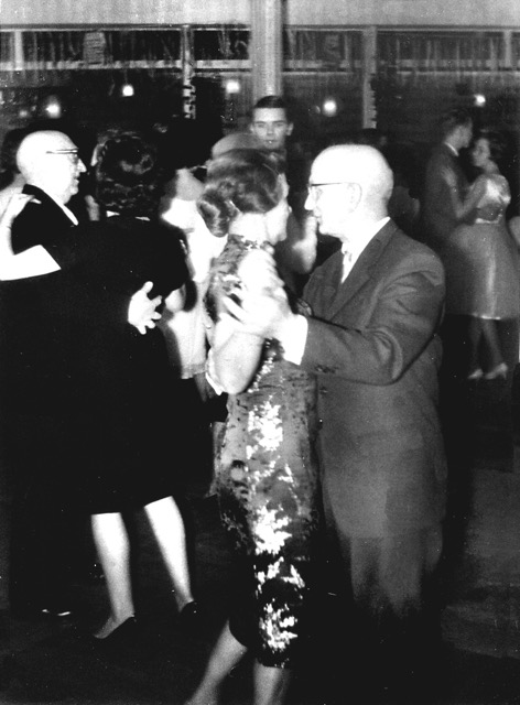 1963 Abschlussfest; Elisabeth Schoon, Rüdiger Kipsch